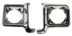 New Chrome Headlight Bezel Trim Set For R&l 73-78 Chevy Gmc Pickup Blazer Jimmy. Fixed Price $90.95.