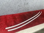 Bmw 06-11 E90 Left & Right Side Roof Rail Trim Molding Rack White Set Oem 99K. Fixed Price $249.99.
