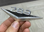 1964 1/2 1965 Ford Mustang Fairlane 289 Hi-po Fender Emblem C3OB. Fixed Price $17.50.