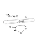 Genuine Mopar Light Support Bar 5RL56KTAAA. Fixed Price $171.81.
