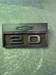 1966 Chevy Truck C20 Fender Emblem (1) Original Oem Gm Part# 3874042. Fixed Price $90.00.