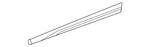 Genuine Nissan Door Molding 80871-5RB0A. Fixed Price $122.08.