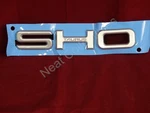 Nos Oem Ford Taurus Sho Nameplate Emblem Rear Bumper 1996 - Silver. Fixed Price $49.99.