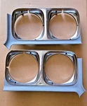 1970 Skylark Gs Headlamp Headlight Bezels Gm 1230765 & 1230764 Original. Fixed Price $400.00.