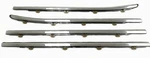 2019-2026 Silverado Sierra Crew Cab Front & Rear Window Moldings Chrome Oem Gm. Fixed Price $459.98.