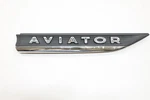 2020 - 2026 Lincoln Aviator Front Right Side Fender Nameplate Molding Panel Oem. Fixed Price $111.96.