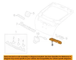 Honda Oem 10-15 Accord Crosstour Lift Gate Exterior Trim-nameplate 75719TP7A01. Fixed Price $56.30.
