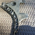 Saab 93 9-3 Match Part Number Bumper Plastic Trim Retainer Rail Pair See Pics. Fixed Price $15.45.