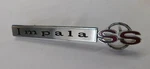 Nos Oem Chevrolet 1967 Chevy Impala Ss Grille Ornament Emblem Trim Badge. Fixed Price $129.00.