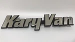 Vintage Dodge Kary Van 1970'S Chrome Script Emblem 4081377 Complete 9" 3-POST. Fixed Price $29.70.