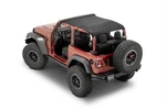 Bimini Top Plus For 2018-CURRENT Jeep Jl Door Wrangler, Black Diamond. Fixed Price $135.99.