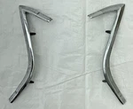 1970-1972 Vinyl Top Moldings Chevelle Coupe Trim Quarter Paint Divider Pair. Fixed Price $50.99.
