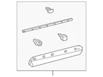 Genuine Lexus Body Side Molding 75076-48140. Fixed Price $238.07.