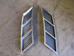 1966 Buick Skylark Gran Sport Oem Fender Louver Ventiport Moldings 1374942 43. Fixed Price $165.00.