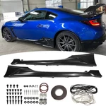 Fits 2022-2024 Toyota GR86 Subaru Brz Trd Style Black Side Skirts (abs). Fixed Price $261.72.