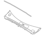 Genuine Volvo Cowl Grille 32130464. Fixed Price $272.15.