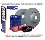 Ebc Front Brake Kit - Standard Disc & Redstuff Pad For Pontiac Gto 5.7 (2003 04). Fixed Price $545.76.