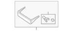 Genuine Audi Sunroof Deflector 4M0-877-651-B. Fixed Price $341.28.