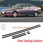 For 1992-1995 Honda Civic 2DR (coupe) Thin Side Door Moldings. Fixed Price $157.50.