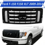 Gloss Black Front Bumper Grille 2009-2014 Ford F-150 F150 Xlt FX4. Fixed Price $89.00.