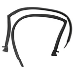 Rubber Roofrail Weatherstrip Seals Pair Set For 73-76 Duster Dart Fastback. Fixed Price $179.88.