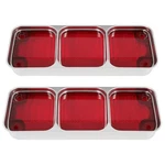 For Oldsmobile Cutlass 442 Supreme 1972 Tail Light Lamp Lens Upper L+r W/o Bulbs. Fixed Price $42.80.