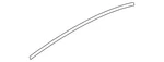 Genuine Audi Door Reveal Molding 83A-839-643-B-3Q7. Fixed Price $127.20.
