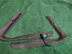 Vw 1983 MK1 Rabbit Door Pillar Trim Material Cover Red Maroon 175 867 620 #2. Fixed Price $119.99.